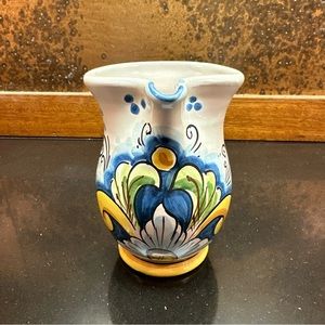 Ripullo Caltagirone Italian Pottery Pitcher